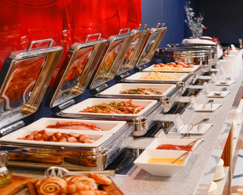 Breakfast buffet