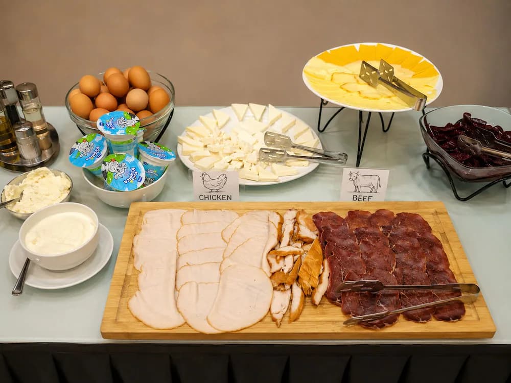 Breakfast buffet