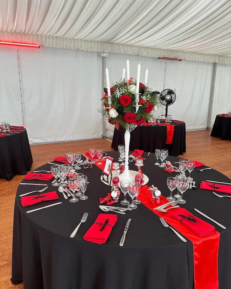 Reception hall
