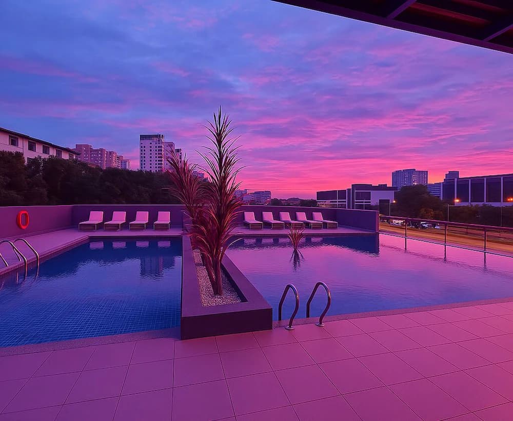 Outdoor pool
