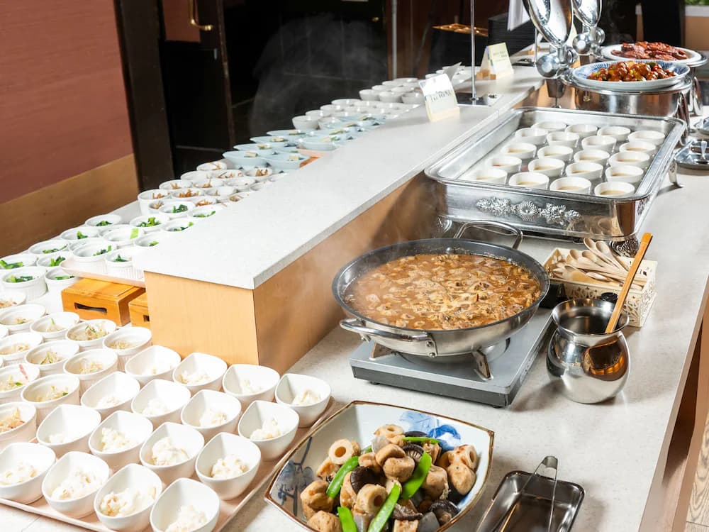 Breakfast buffet