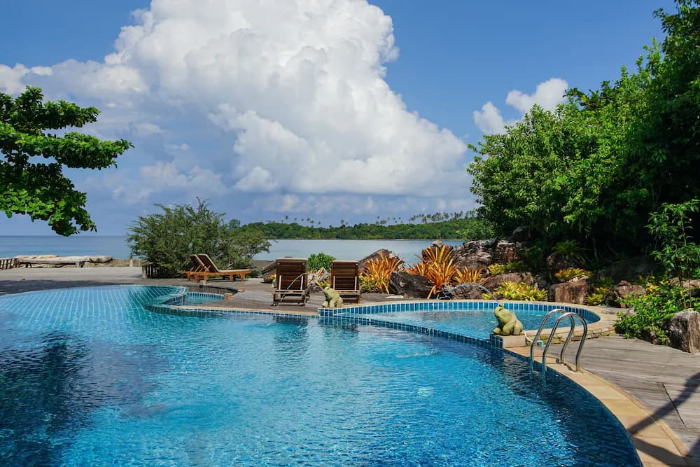 Outdoor pool