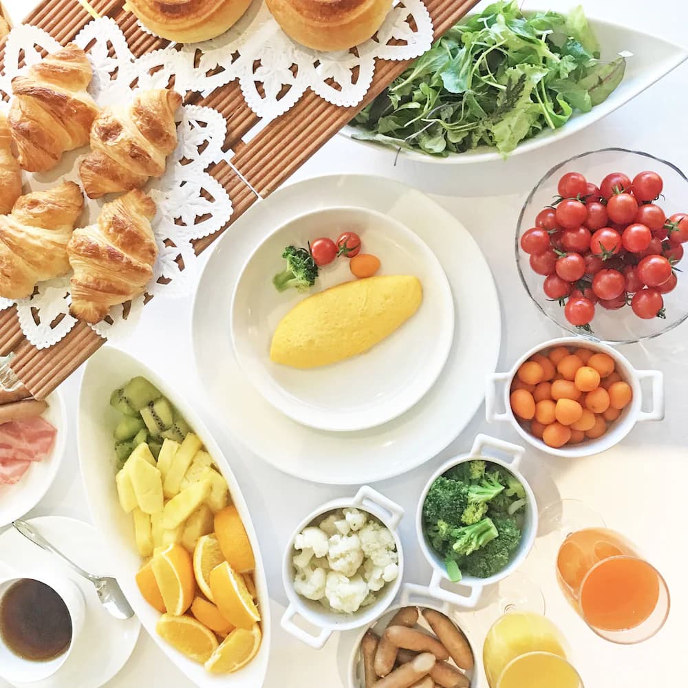 Breakfast buffet