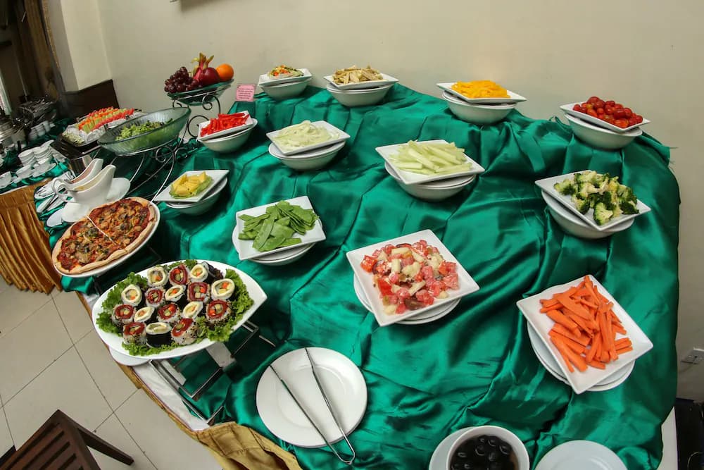 Breakfast buffet