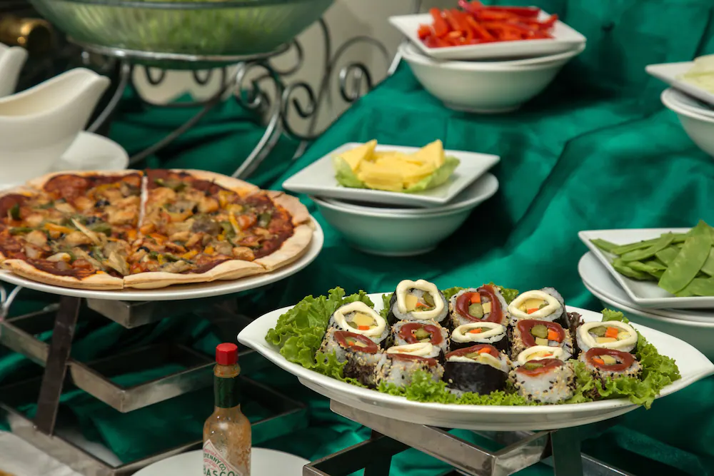 Breakfast buffet