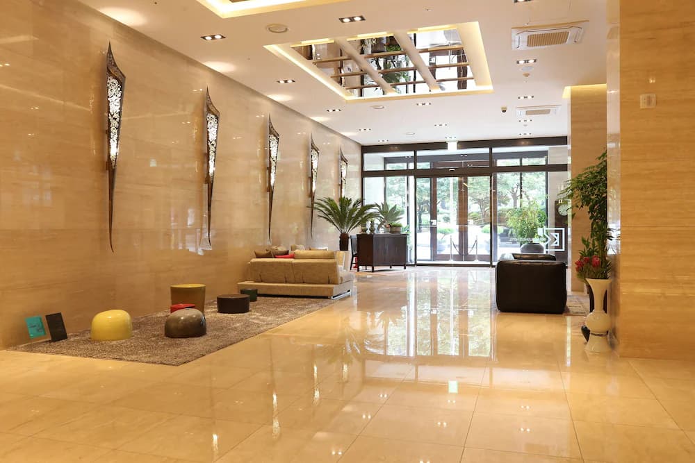 Interior entrance