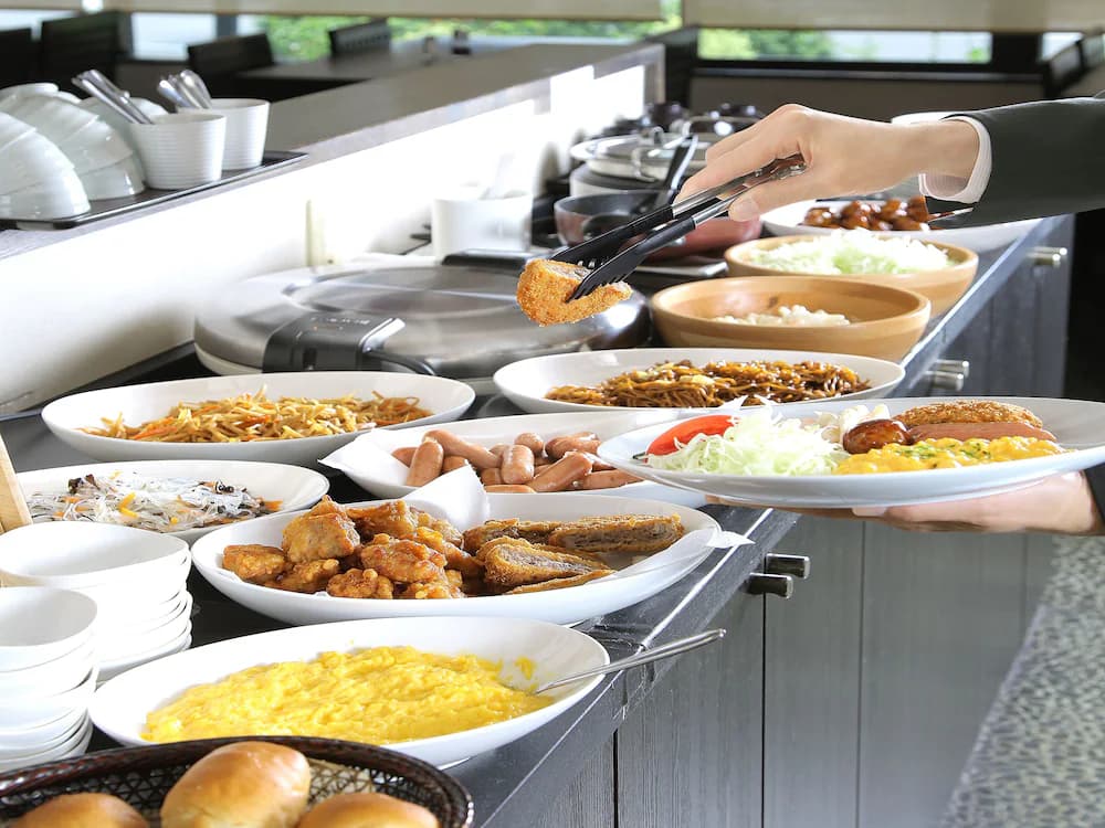 Breakfast buffet