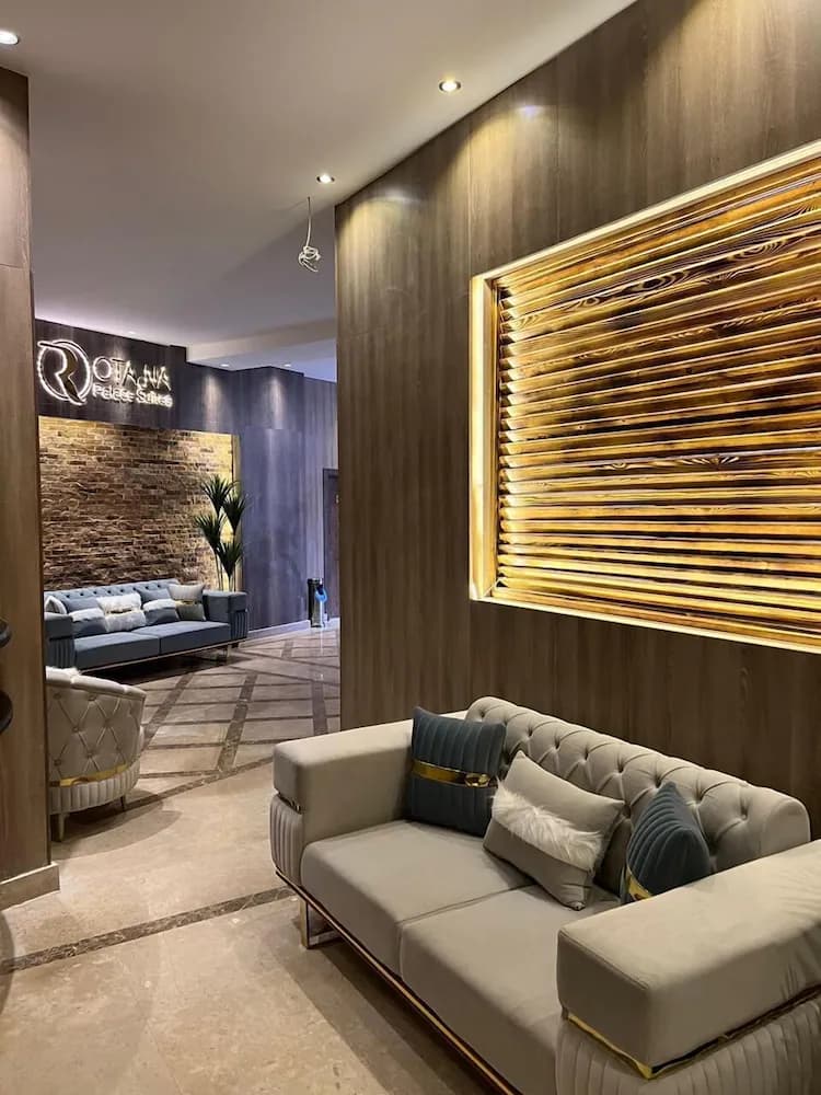 Lobby sitting area