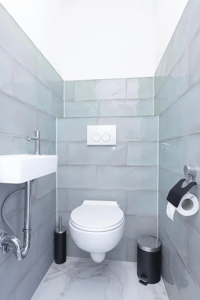 Raised toilet seat