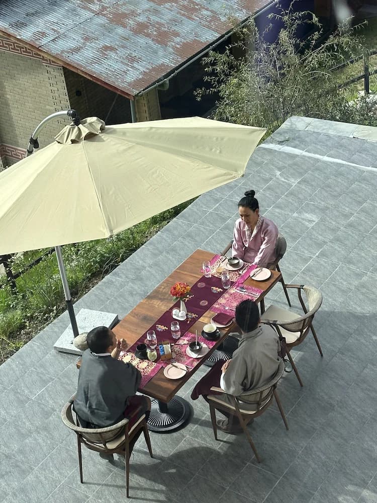 Breakfast area
