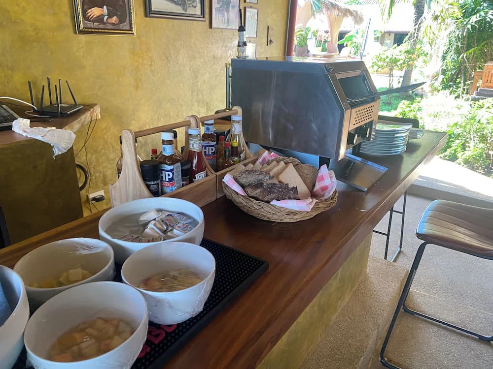Breakfast buffet