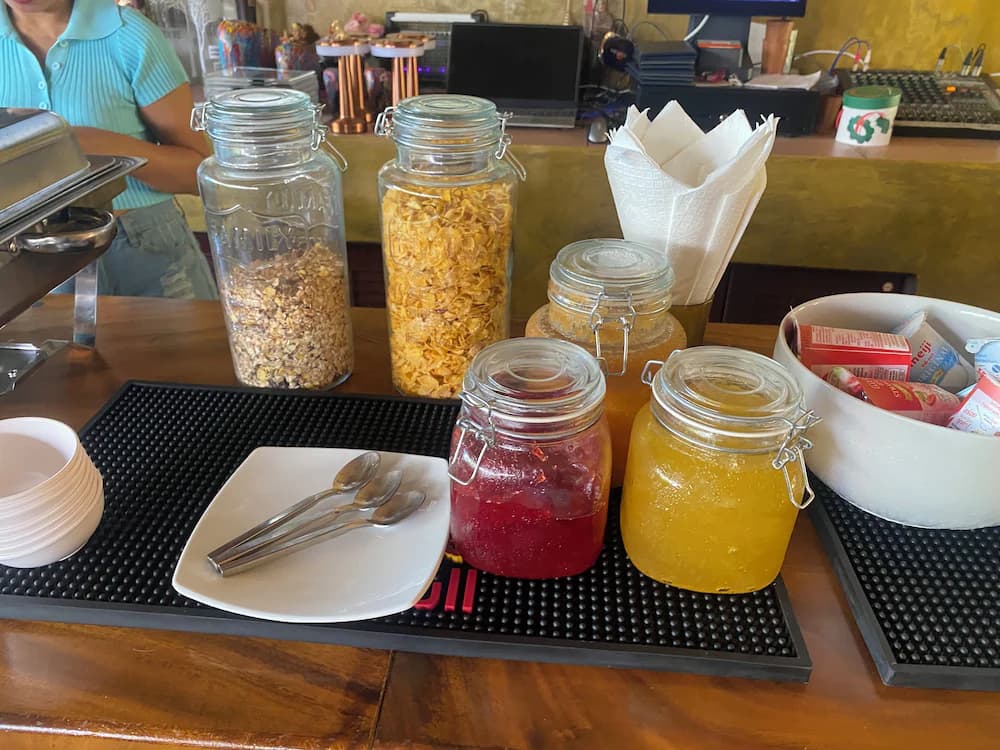 Breakfast buffet