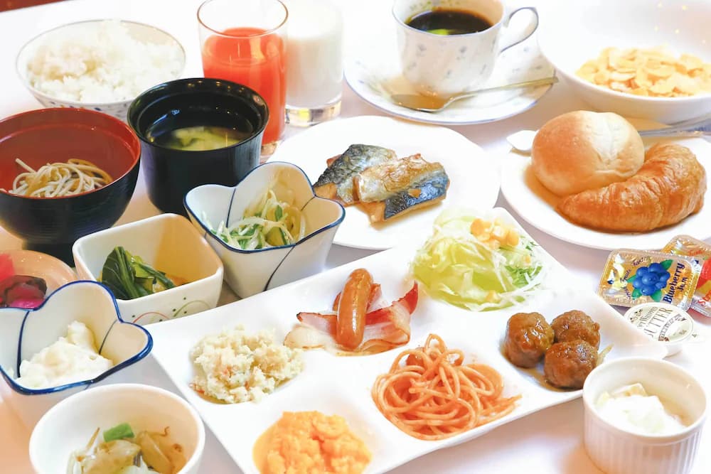 Breakfast buffet