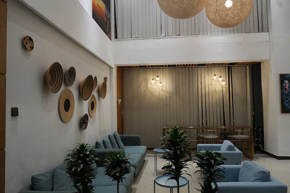 Lobby sitting area