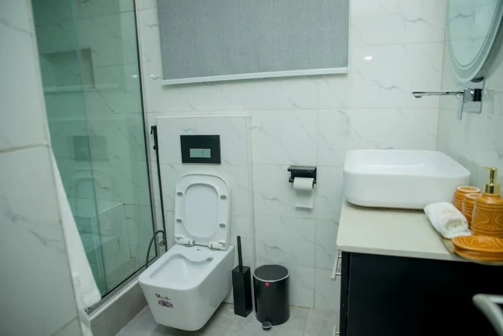 Raised toilet seat