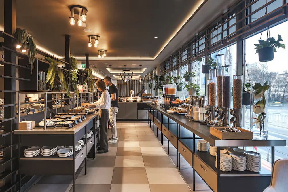 Breakfast area