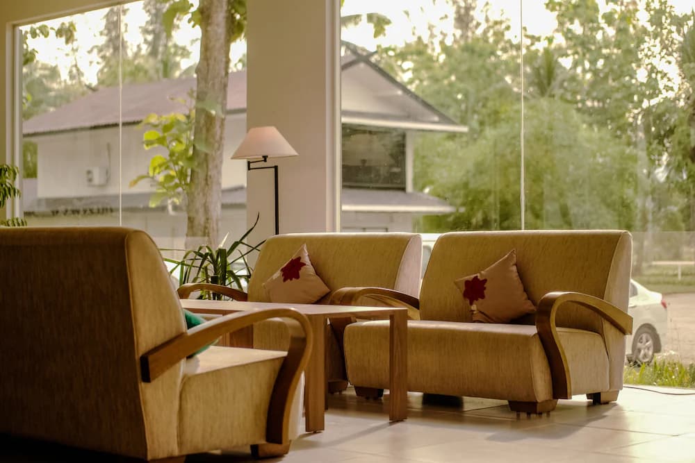 Lobby sitting area