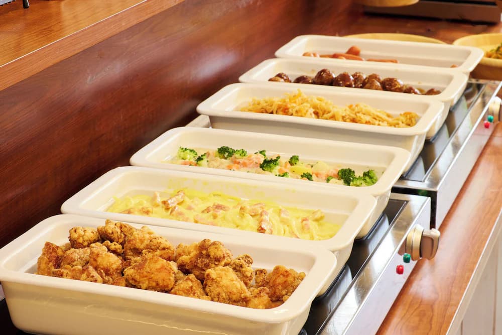 Breakfast buffet