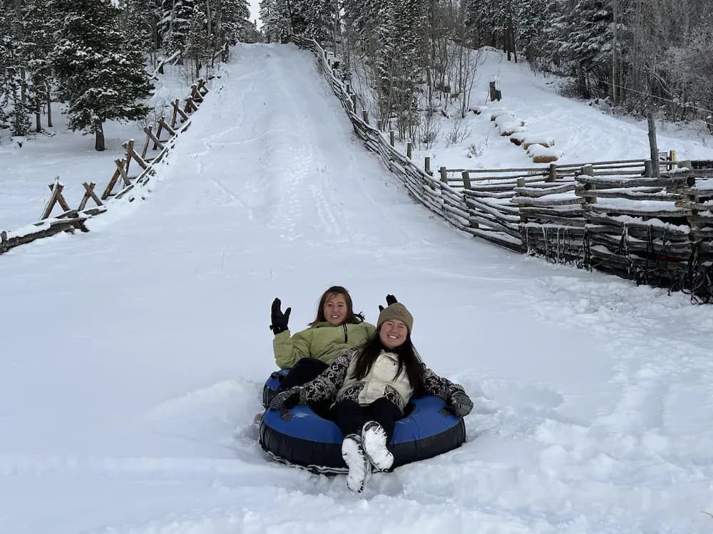 Snow tubing