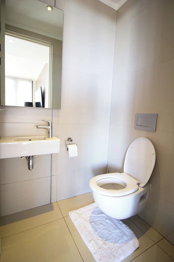 Raised toilet seat