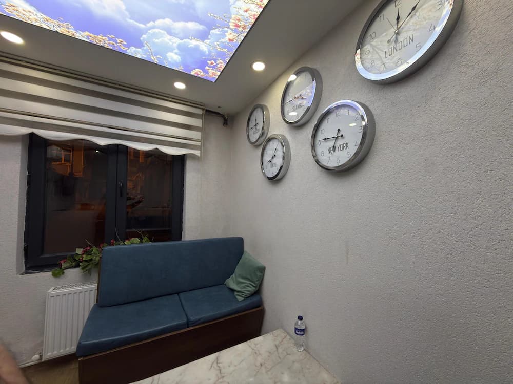 Lobby sitting area