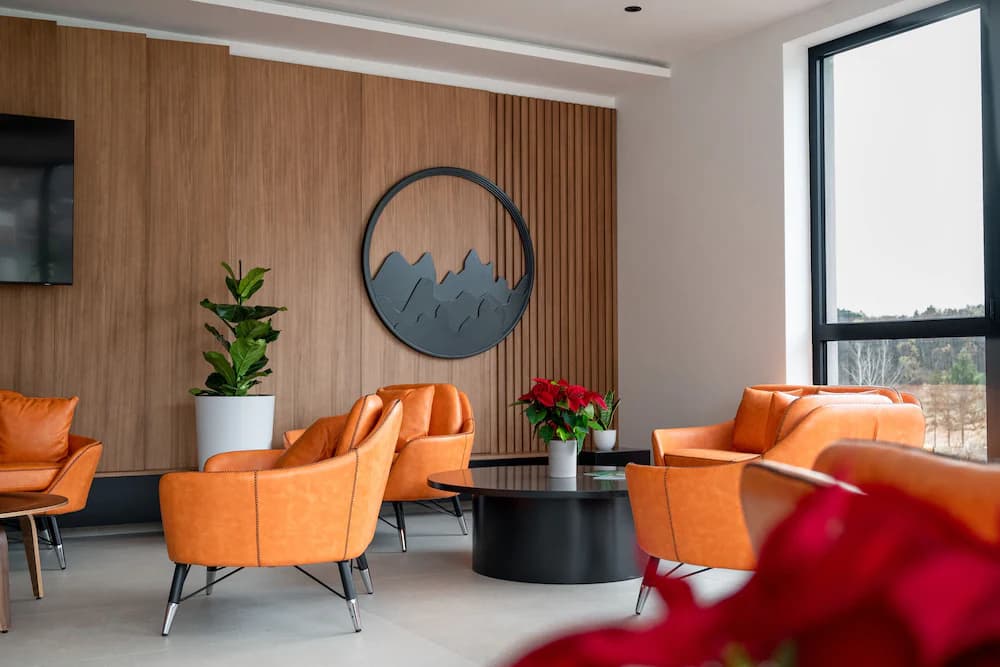 Lobby sitting area