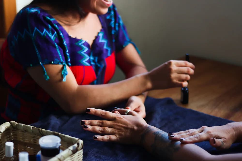 Nail salon