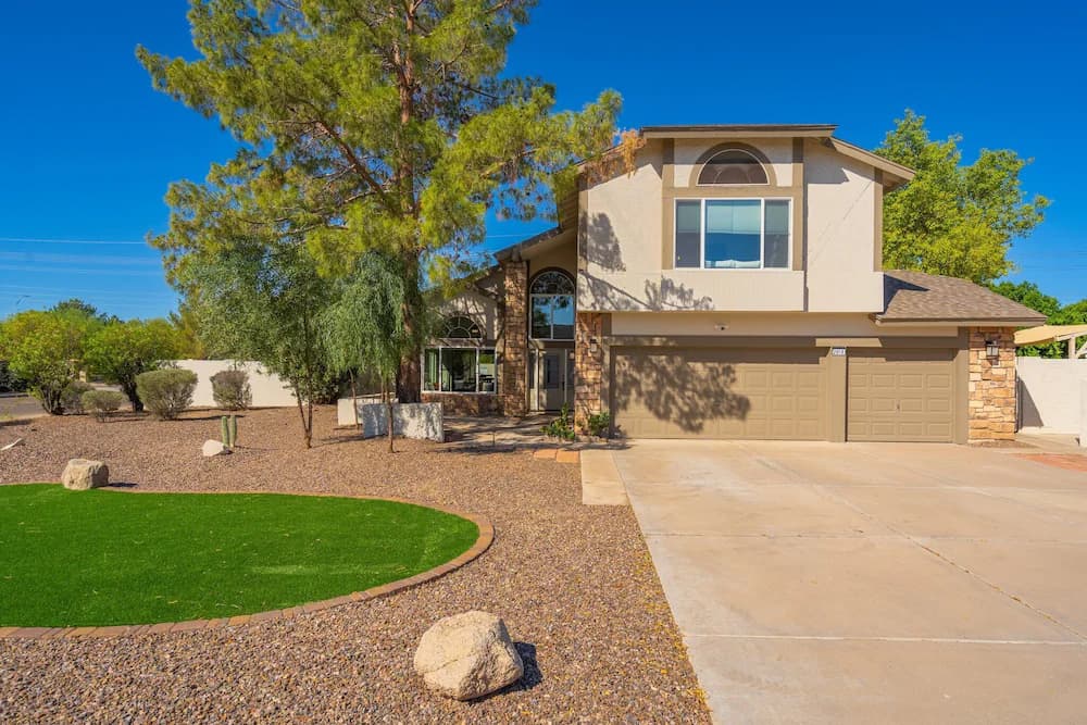 Front of property