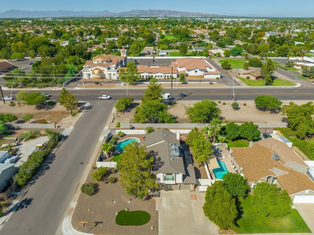 Aerial view
