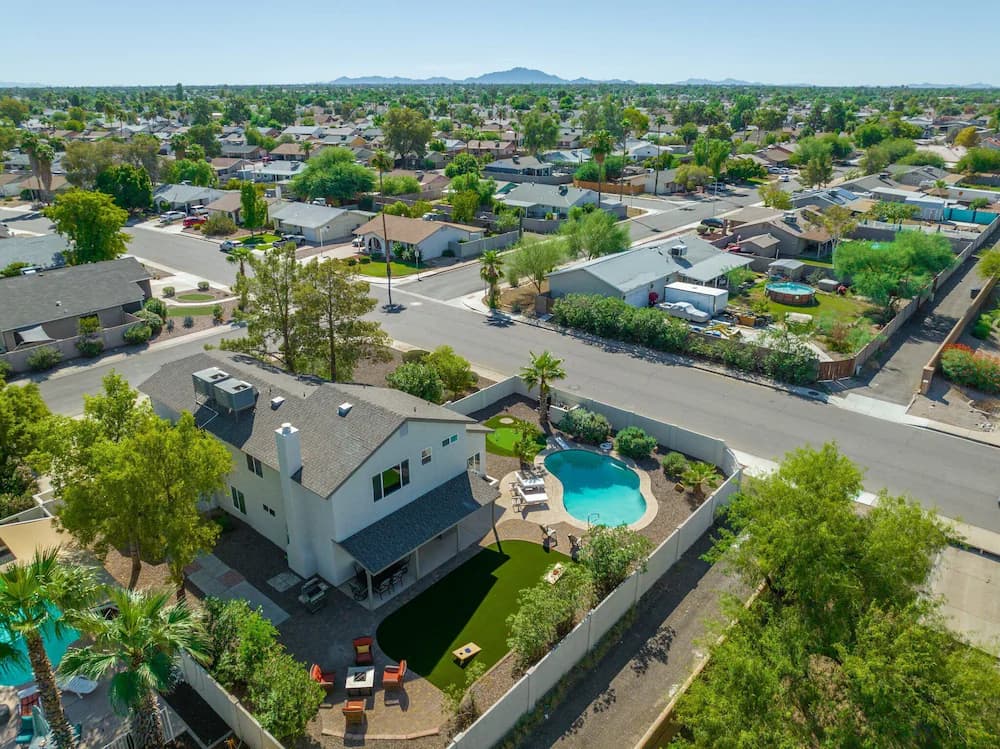 Aerial view