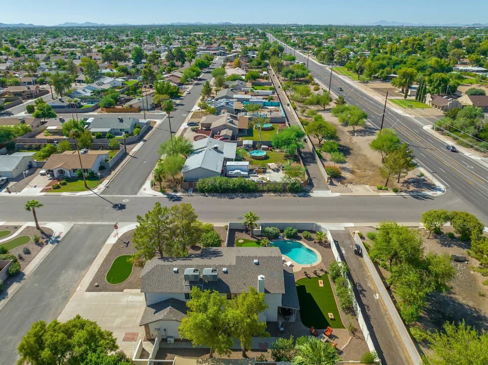 Aerial view