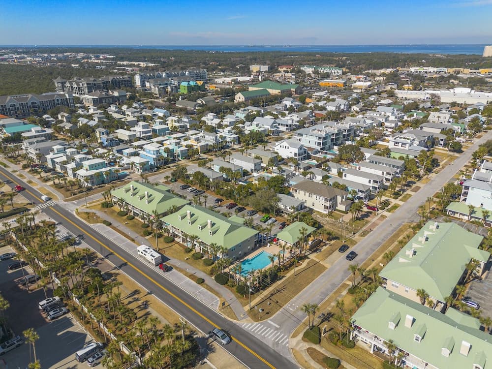 Aerial view