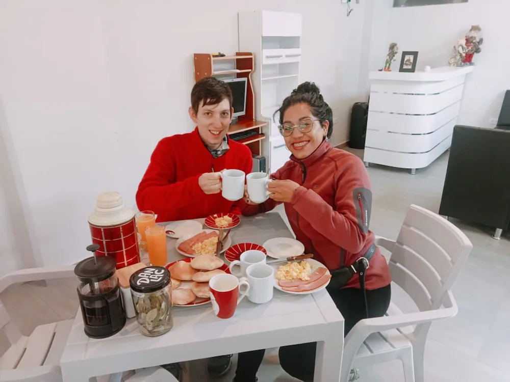 Breakfast area