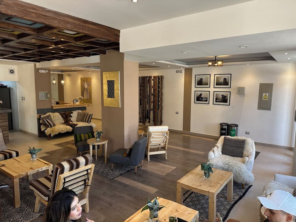 Lobby sitting area