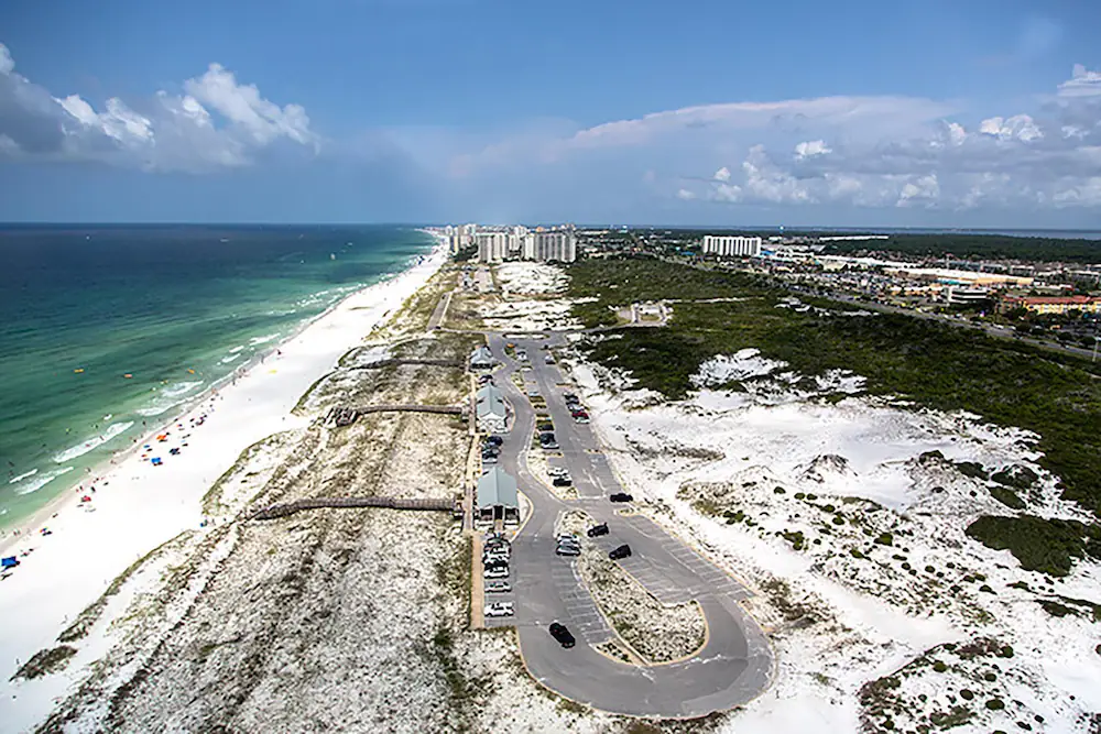 Aerial view