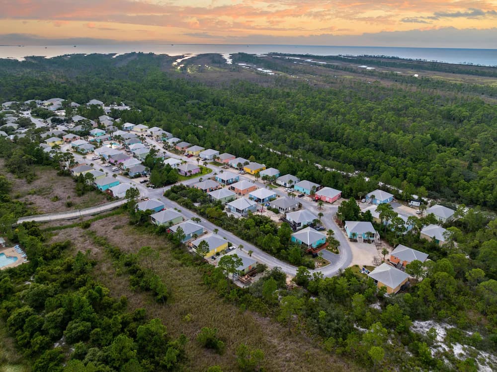 Aerial view