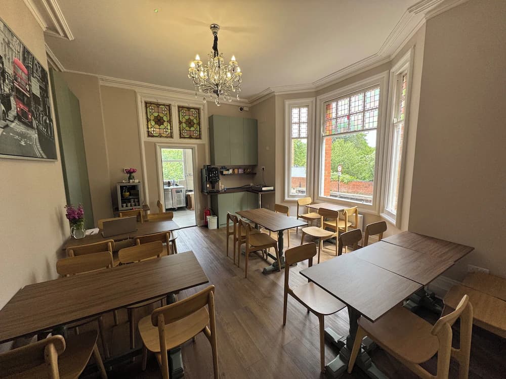 Breakfast area