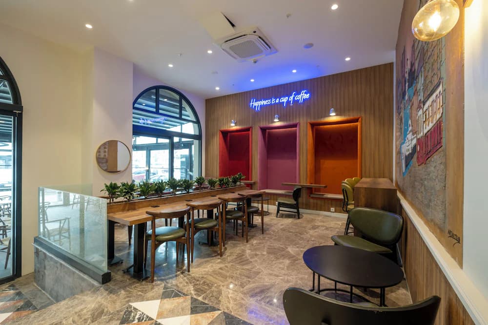 Lobby sitting area