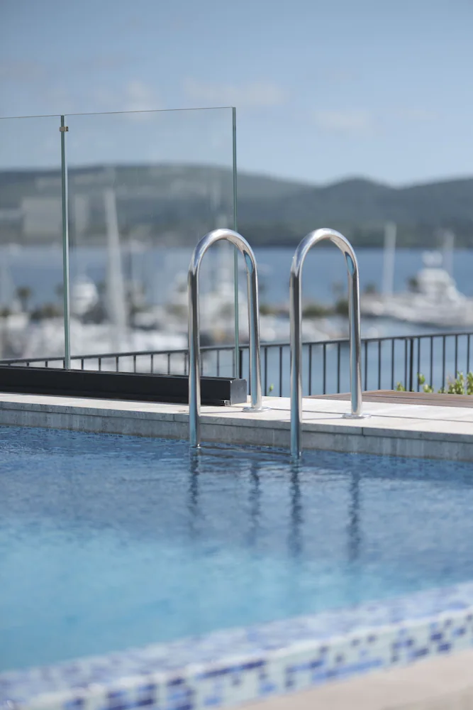 Rooftop pool