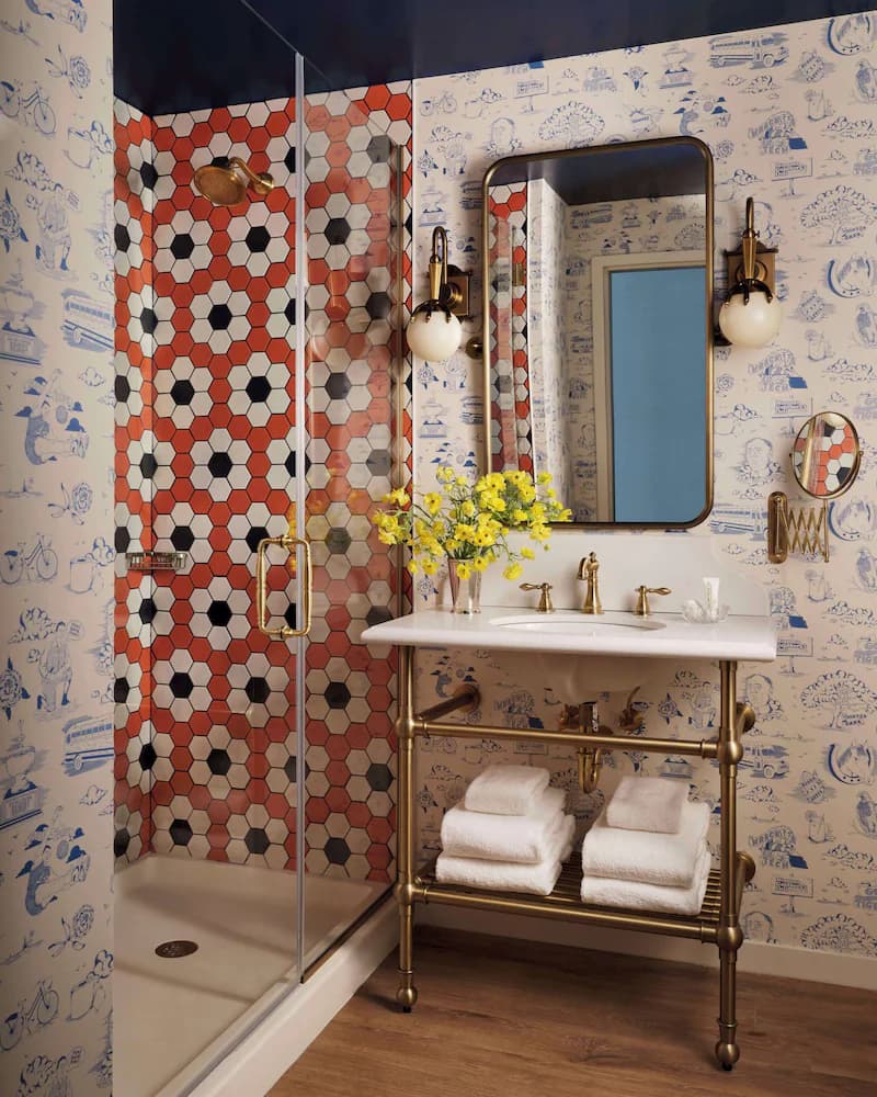 Bathroom shower