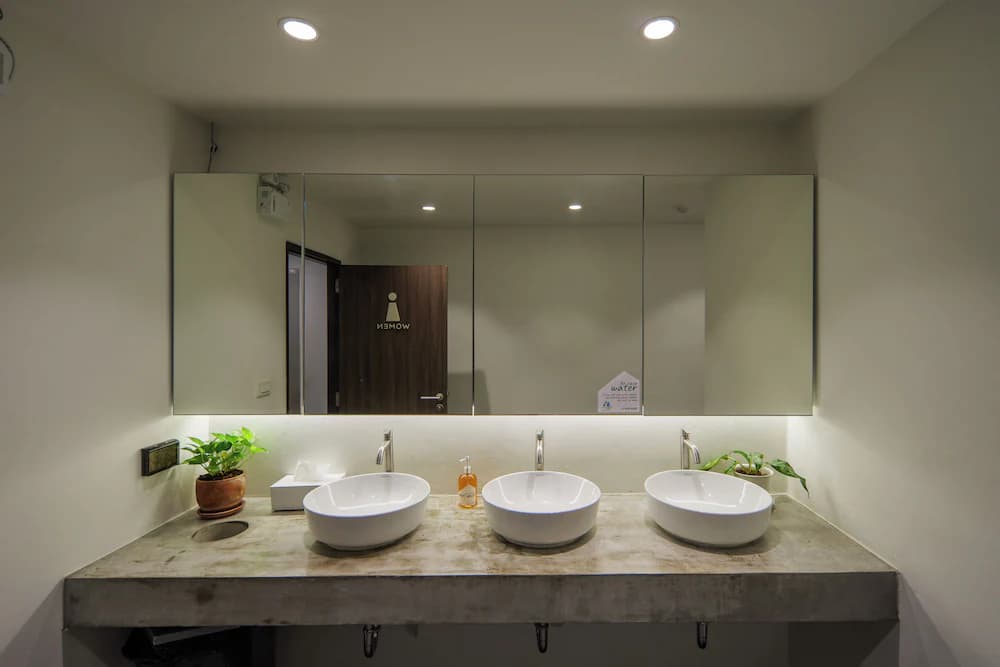 Shared bathroom