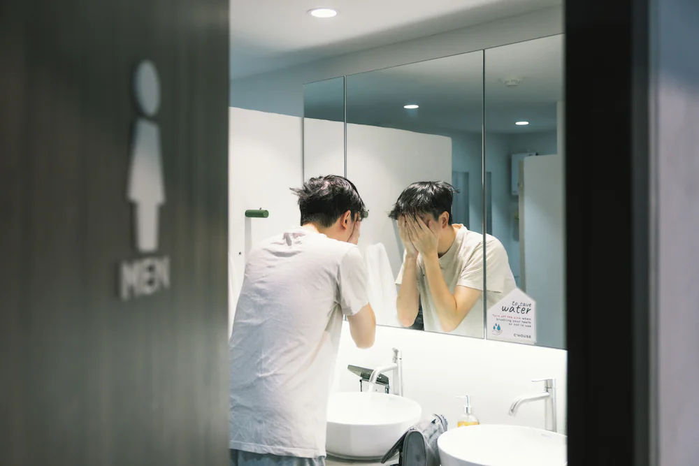 Shared bathroom