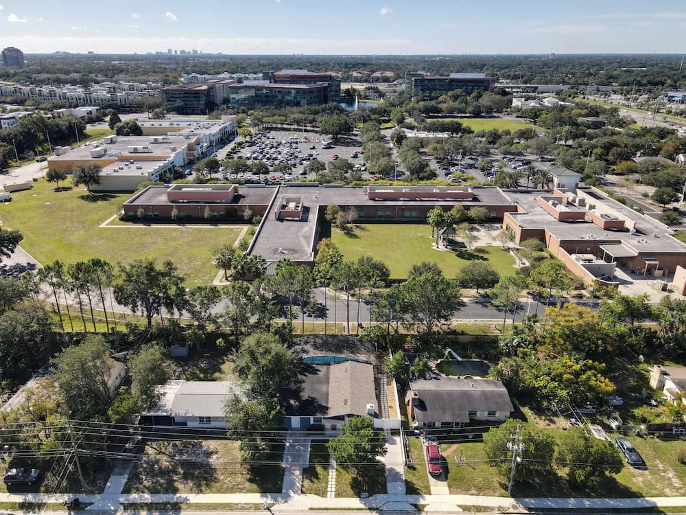 Aerial view