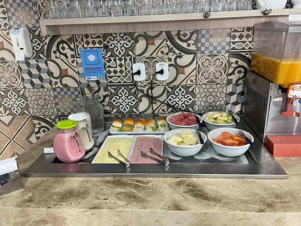 Breakfast buffet
