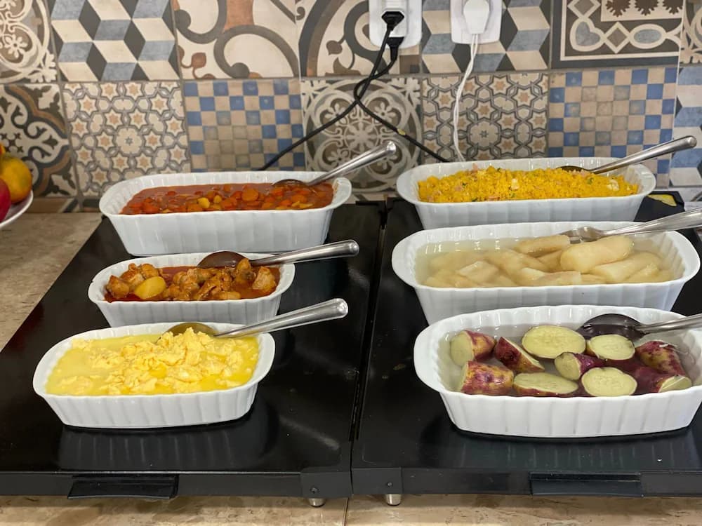 Breakfast buffet