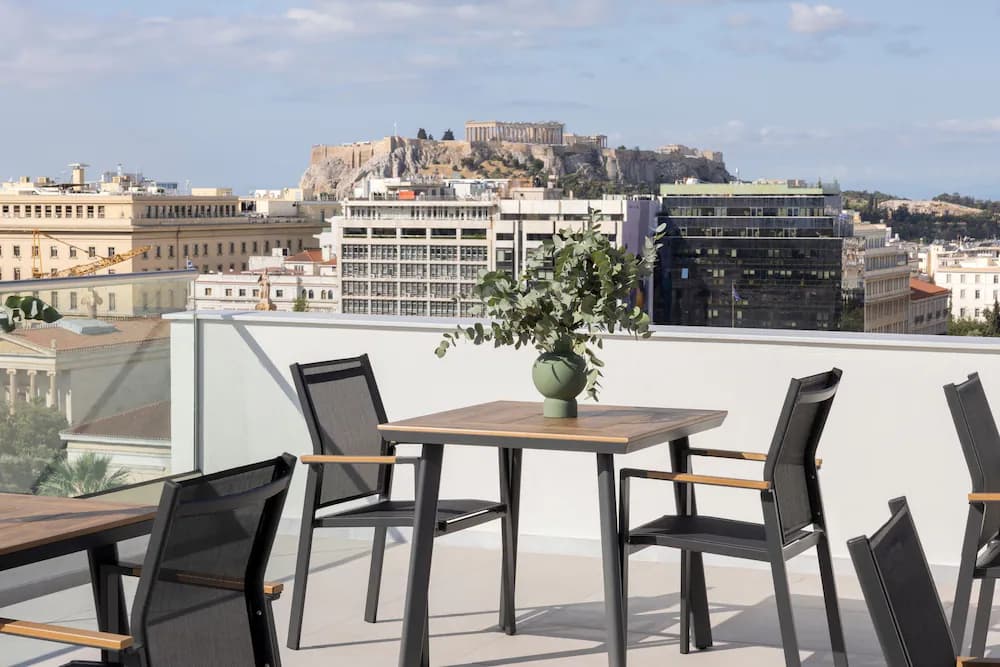 Rooftop terrace
