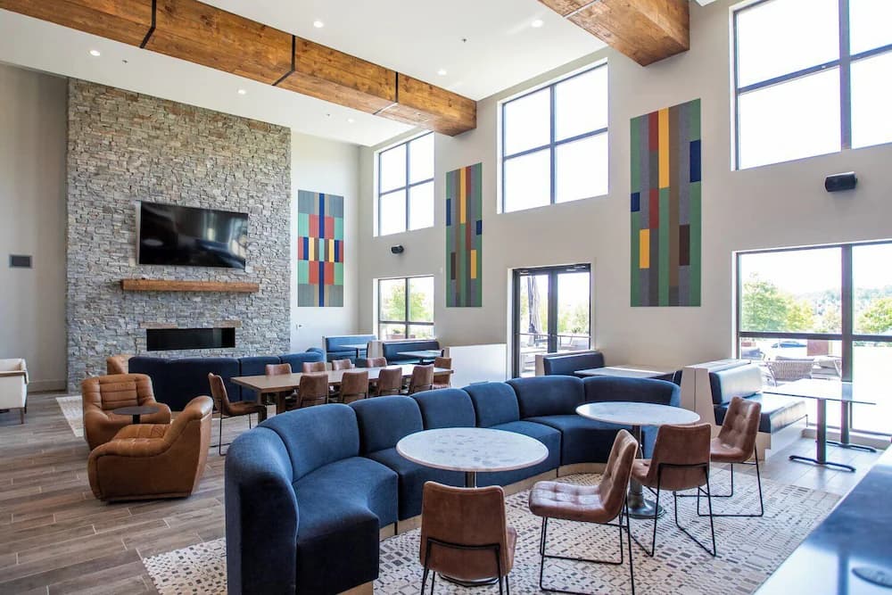 Lobby sitting area