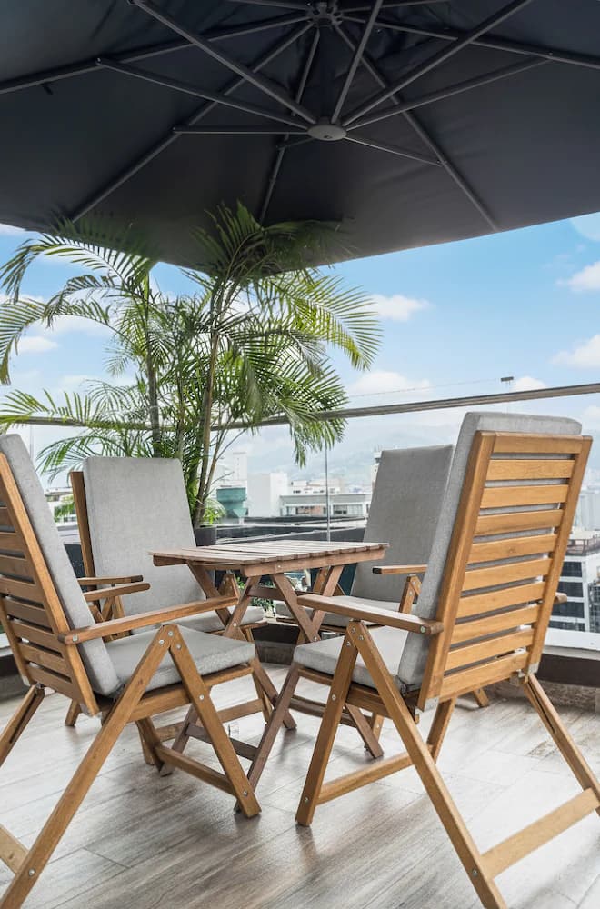 Rooftop terrace