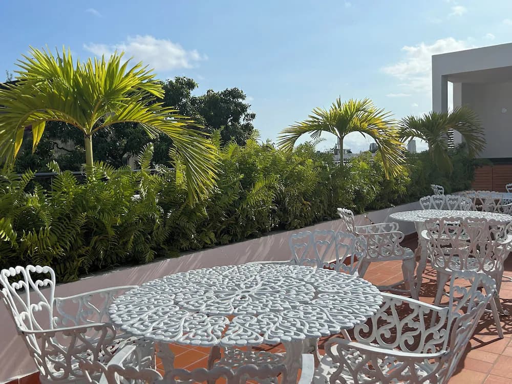 Rooftop terrace