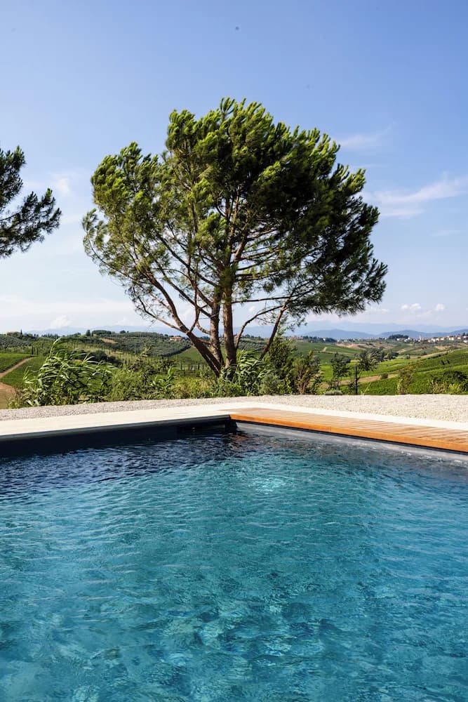Rooftop pool